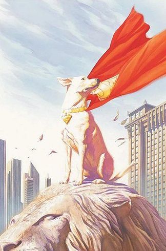 Alex Ross Artist Signed Limited Edition Proof Print :"Krypto The Superdog"
