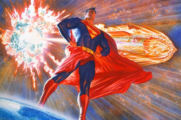 Alex Ross Hand Signed and Numbered Limited Edition Giclee Print:"Superman: Son of Krypton"
