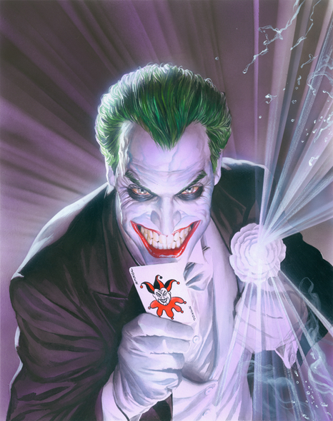 Alex Ross Handsigned and Numbered Limited Edition Giclee:"Mythology - The Joker"