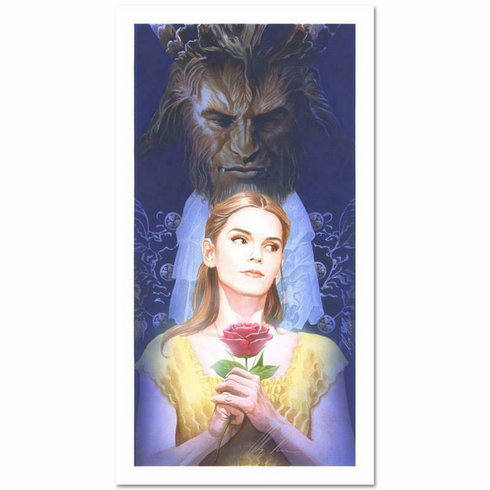 Alex Ross Limited Edition 14 x 26 lithograph:"La Belle Et La Bete"