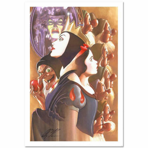 Alex Ross Limited Edition 19 x 29 lithograph:"Once There Was a Princess"