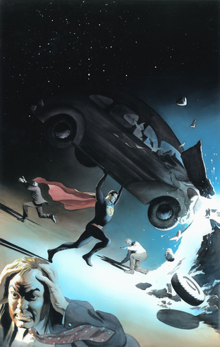 Alex Ross Limited Edition Art: More Powerful Than A Locomotive
