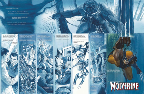 Alex Ross Limited Edition Artist Proof Print :"Origins: Wolverine" Alex Ross Limited Edition Artist Proof Print :"Origins: Wolverine"