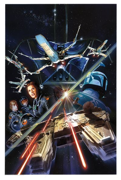 Alex Ross Limited Edition Star Wars Giclee on Paper:"Star Wars #2"