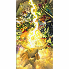 Alex Ross  Signed Limited Edition 30th Anniversary Print :"Kingdom Come: The Reckoning"