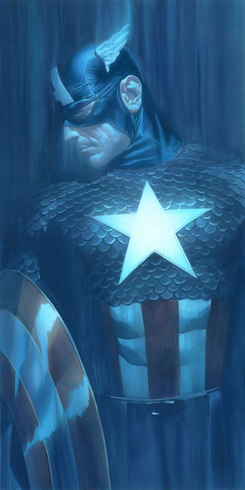 Alex Ross Signed Limited Edition Canvas Giclees: "Shadows - Suite of 5"