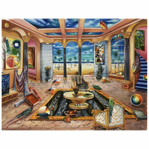 Alexander Astahov Limited Edition 20 x 16 giclee:"Beach House" Alexander Astahov Limited Edition 20 x 16 giclee:"Beach House"