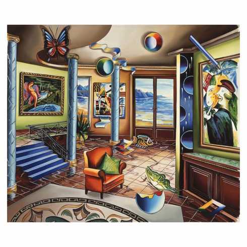Alexander Astahov Limited Edition 24 x 20 giclee:"Homage to Chagall" Alexander Astahov Limited Edition 24 x 20 giclee:"Homage to Chagall"