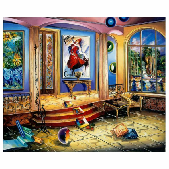 Alexander Astahov Limited Edition 24 x 20 giclee:"Modern Room"