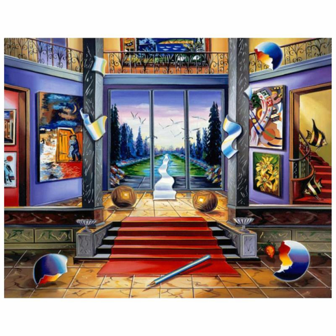 Alexander Astahov Limited Edition 30 x 24 giclee:"Red Carpet"