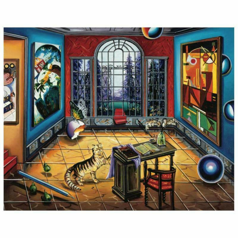 Alexander Astahov Limited Edition 30 x 24 giclee:"Writing to Chagall" Alexander Astahov Limited Edition 30 x 24 giclee:"Writing to Chagall"