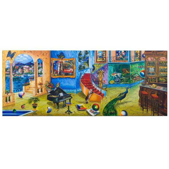 Alexander Astahov Limited Edition 70 x 30 giclee:"Beautiful Mess"
