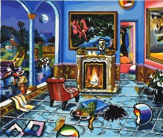 Alexander Astahov Signed Limited Edition  Lithograph Print: "Masterpiece"