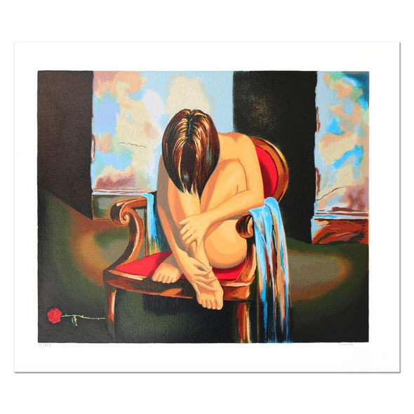 Alexander Borewko Limited Edition 19 x 16.5 serigraph:"Sensual Moments"
