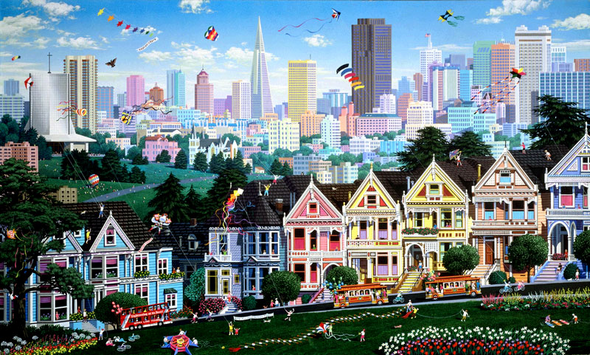 Alexander Chen Limited Edition Giclee:"Come Fly With Me"
