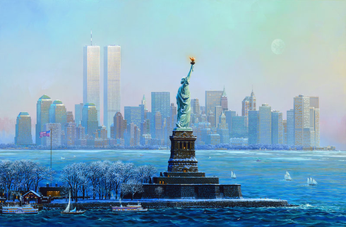 Alexander Chen Limited Edition Mixed Media:"I Love New York"