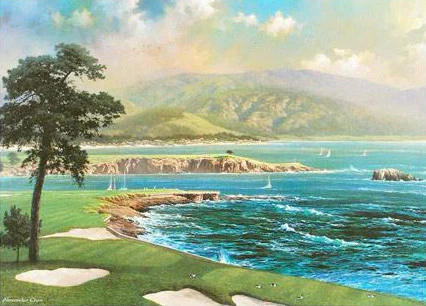 Alexander Chen Limited Edition Offset Lithograph on Paper: "On a Clear Day"