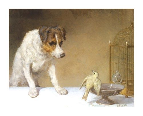 Alexander J Cooper Hand Numbered Limited Edition Print on Paper :"Mutual Curiosity"