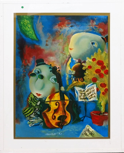 Alexander Kanchik Artist Signed Limited Edition AP Serigraph Print : "UNTITLED"