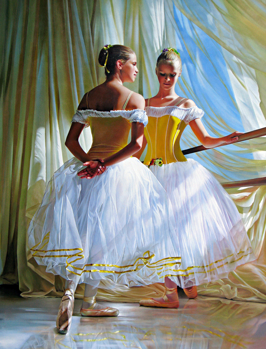 Alexander Sheversky Hand Signed and Numbered Limited Edition Canvas Giclee:"Story Told"