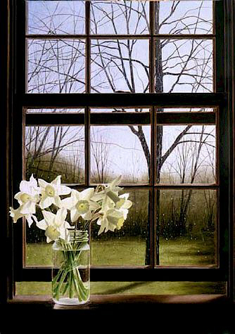 Alexander Volkov Handsigned and Numbered Collectors Editions Giclee on Canvas: "Farewell to March"