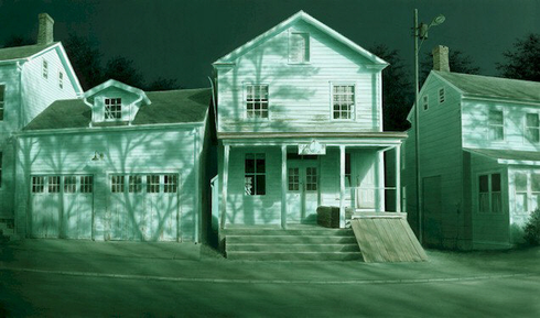 Alexander Volkov Handsigned and Numbered Limited Giclee on Canvas: "Abandoned Post"