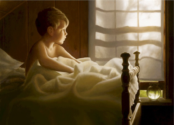 Alexander Volkov Handsigned and Numbered Limited Giclee on Canvas: "Here and Far Away"