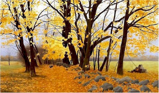 Alexander Volkov Handsigned and Numbered Limited Giclee on Canvas: "The Old Divide"