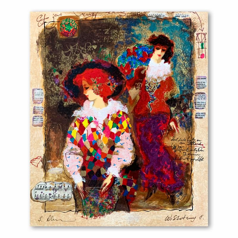 Alexander & Wissotzky Limited Edition 13 x 15.5 serigraph:"Memories of Venice" Alexander & Wissotzky Limited Edition 13 x 15.5 serigraph:"Memories of Venice"