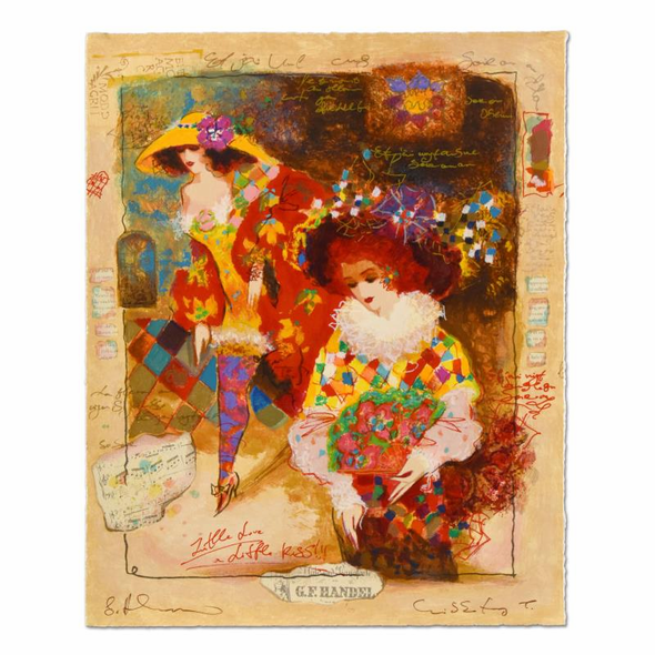 Alexander & Wissotzky Limited Edition 13 x 16.5 serigraph:"Untitled"