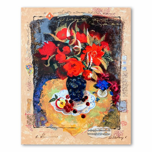 Alexander & Wissotzky Limited Edition 14.5 x 19.5 serigraph:"Untitled IV" Alexander & Wissotzky Limited Edition 14.5 x 19.5 serigraph:"Untitled IV"