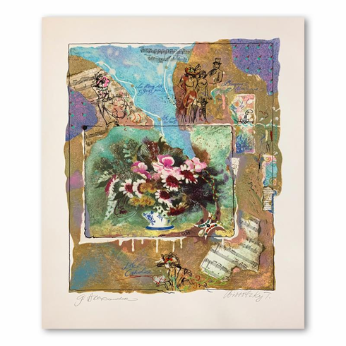 Alexander & Wissotzky Limited Edition 14.5 x 19 serigraph:"Lake Caroline" Alexander & Wissotzky Limited Edition 14.5 x 19 serigraph:"Lake Caroline"