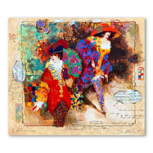 Alexander & Wissotzky Limited Edition 24 x 20.5 serigraph:"Passing Thought"