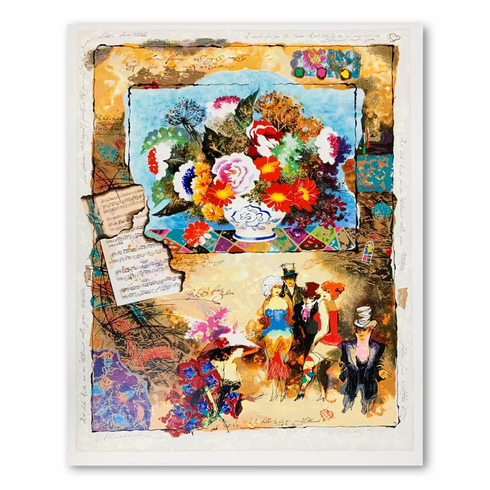 Alexander & Wissotzky Limited Edition 27 x 36 serigraph:"Untitled III"