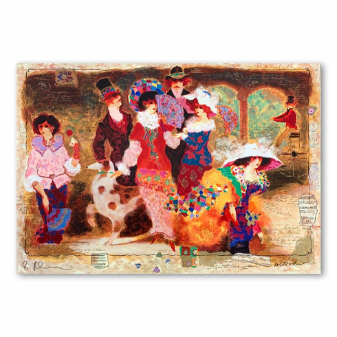 Alexander & Wissotzky Limited Edition 37.5 x 27 serigraph:"Nocturne II"