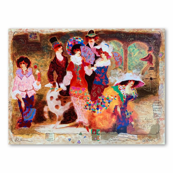 Alexander & Wissotzky Limited Edition 37.5 x 27 serigraph:"Nocturne II"