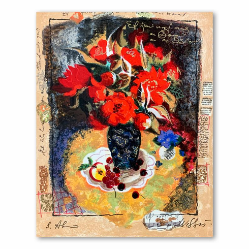 Alexander & Wissotzky Limited Edition 9.5 x 12 serigraph:"Untitled IV"
