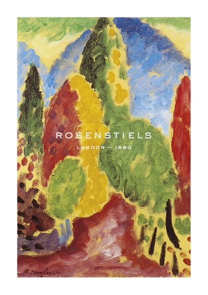Alexei Jawlensky Hand Numbered Limited Edition Print on Paper :"Landscape Variation"