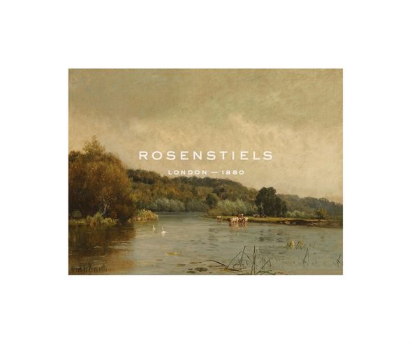 Alfred de Breanski Hand Numbered Limited Edition Print on Paper :"An Autumn Morning (No. 3)"