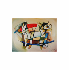 Alfred Gockel Handsigned and Numbered Limited Edition Giclee on Canvas:"Changing Times"