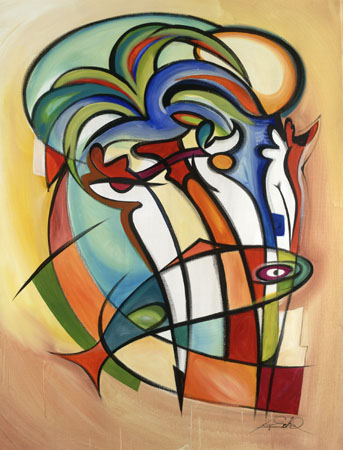 Alfred Gockel Handsigned & Numbered Limited Edition Giclee:"Some Like it Hot"