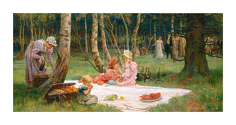Alice Mary Havers Hand Numbered Limited Edition Print on Paper :"The First Arrival"