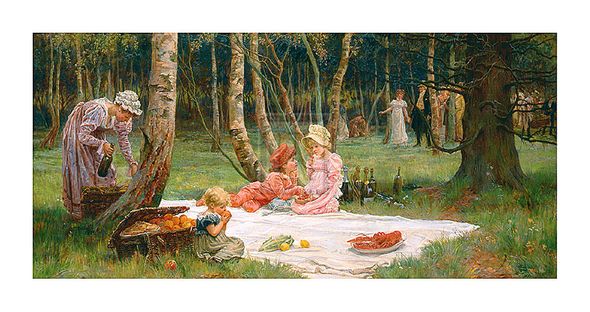 Alice Mary Havers Hand Numbered Limited Edition Print on Paper :"The First Arrival"