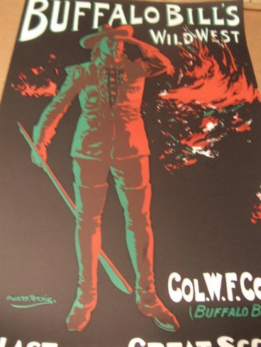 Alick P. Ritchie Hand Pulled Lithograph Print: "Buffalo Bill's WILD WEST" Alick P. Ritchie Hand Pulled Lithograph Print: "Buffalo Bill's WILD WEST"