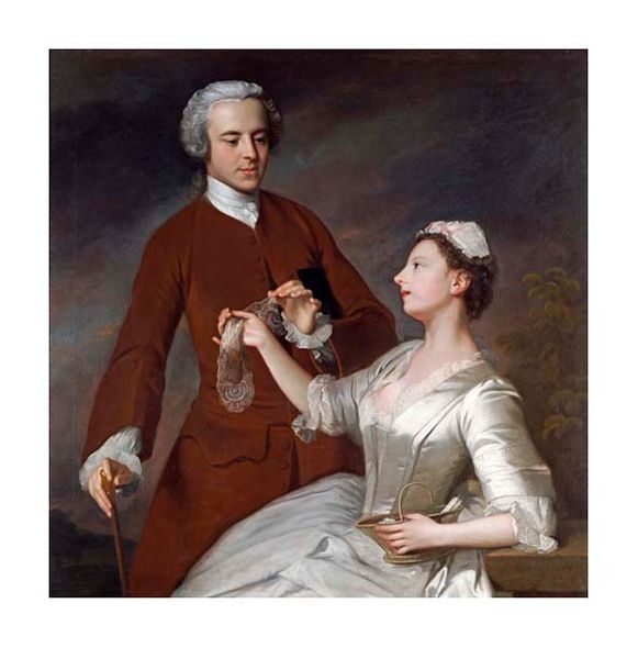 Allan Ramsay Fine Art Open Edition Gicl&eacute;e:"Portrait of Sir Edward and Lady Turner"
