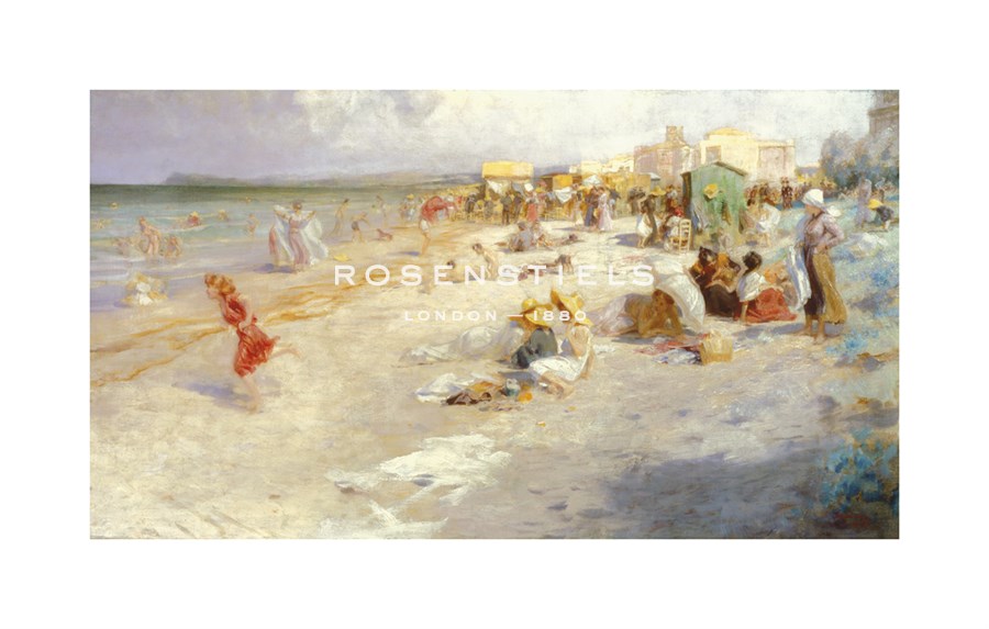 Alois Hans Schramm Hand Numbered Limited Edition Print on Paper :"The Last Days of Summer"