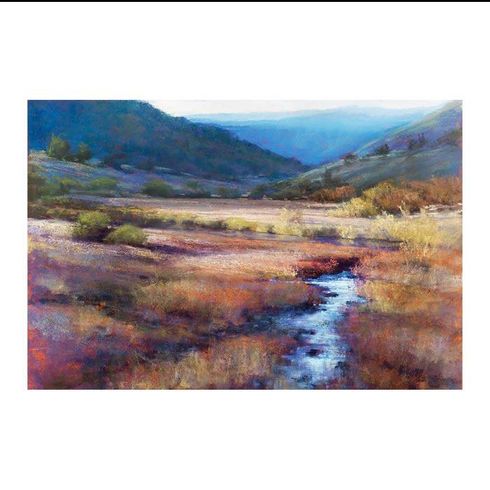 Amanda Houston Limited Canvas Giclee : "Out Of Yellowstone"
