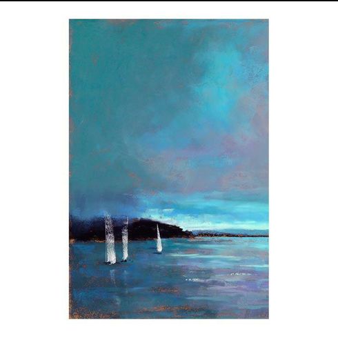 Amanda Houston Limited Canvas Giclee : "Sailing In The Bay" Amanda Houston Limited Canvas Giclee : "Sailing In The Bay"