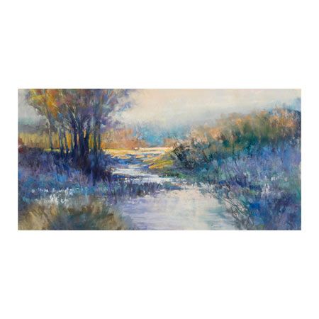 Amanda Houston Open Edition Canvas Giclee :"Blue River"
