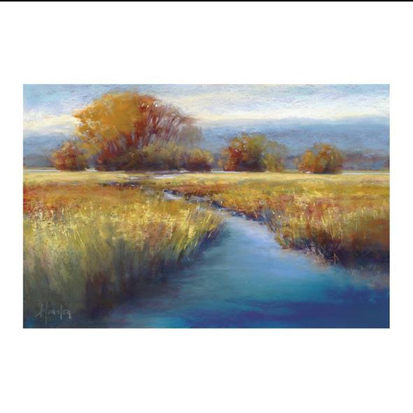 Amanda Houston Open Edition Canvas Giclee : "Calming Stream"